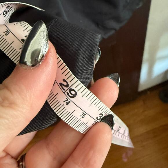 GHOST Essentials | Black Snap Front Spell out logo Coach's Jacket | Large - Picture 7 of 9